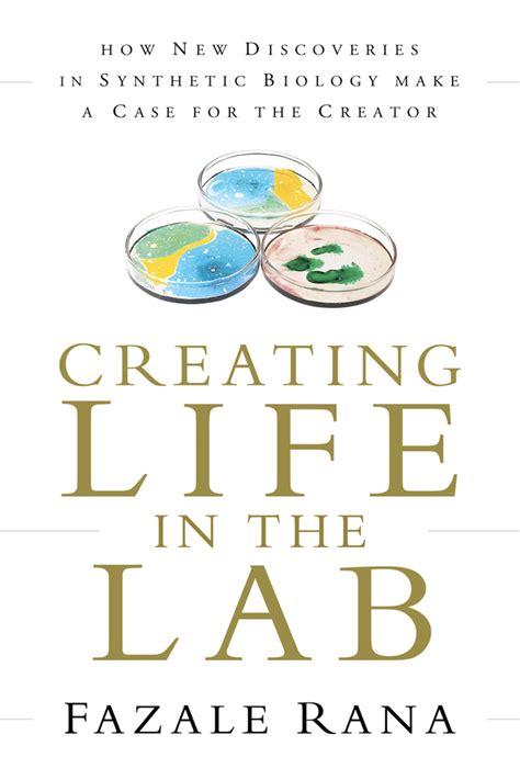 creating life in the lab.